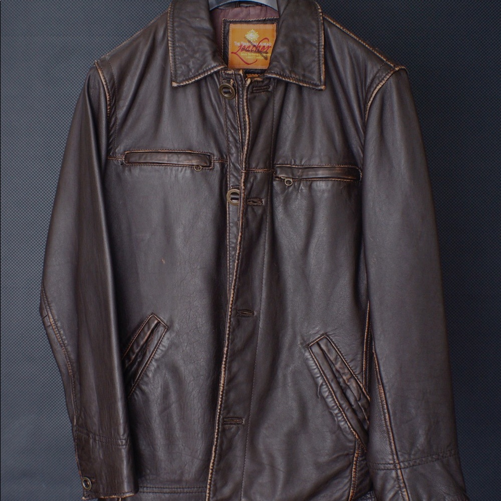 The Territory Ahead Leather Jacket